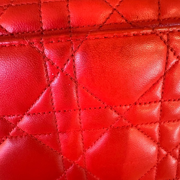 Dior Lamb Skin Cannage bag - Picture 5 of 11